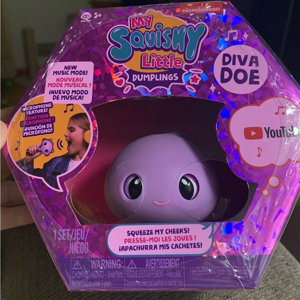 NWT My Squishy Little Dumplings “DIVA DOE” NIB Interactive Toy for girls